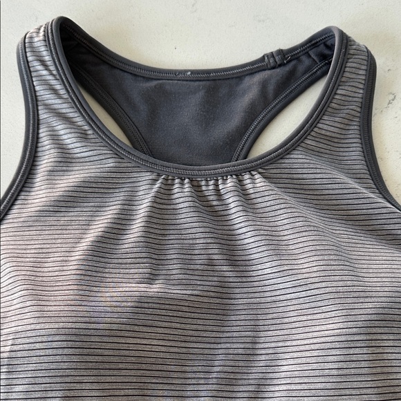 lululemon athletica Striped Gray Tank Top - Picture 4 of 13